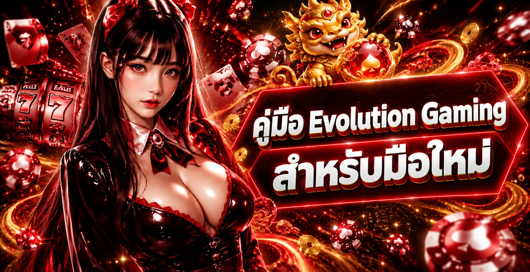Evolution Gaming คู่มือมือใหม่ เริ่มเกมอย่างมีข้อมูล